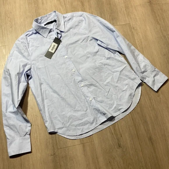 Jenni Kayne classic light blue shirt New small - Picture 11 of 12
